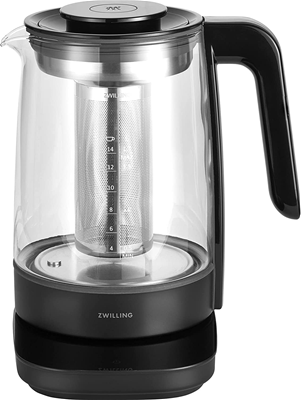 ZWILLING Enfinigy Glass Kettle - Black