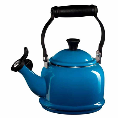 Le Creuset Demi Kettle 1.25qt - Marseille Blue