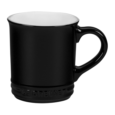 Le Creuset Mug - Black 12 oz 