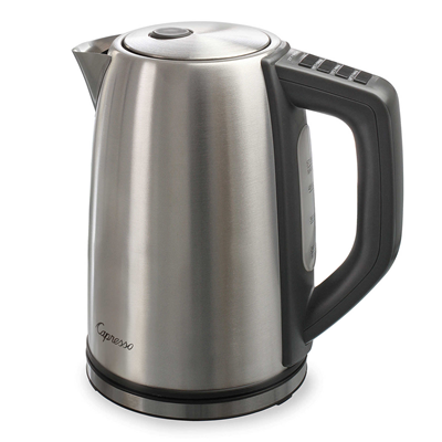 Capresso H2o Steel Plus Stainless Steel Cordless Kettle