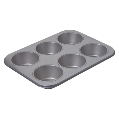 Non-Stick 6 Cup Giant Muffin Pan