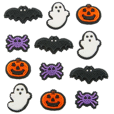 Wilton Halloween Shapes Icing Decorations