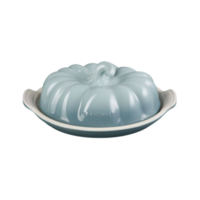 Le Creuset Pumpkin Butter Dish - Sea Salt