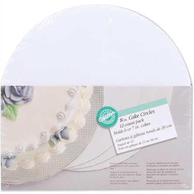 Wilton Cake Board Circles 8"