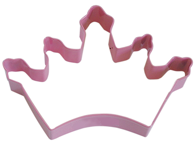 CROWN 5 COOKIE CUTTER PINK