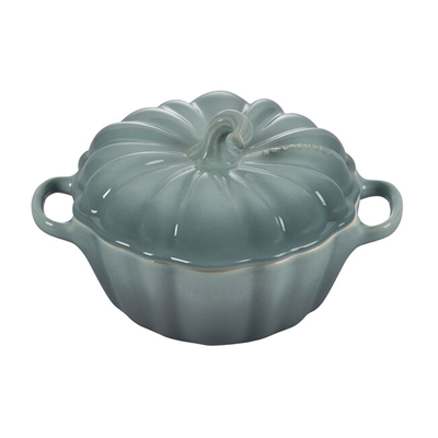 Le Creuset Mini Pumpkin Cocotte - Sea Salt