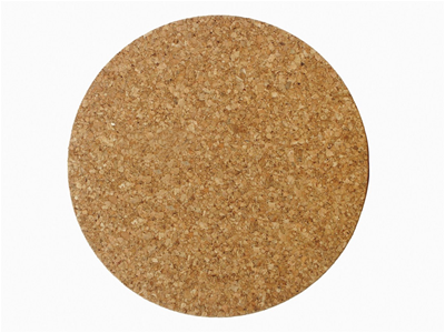 Linden Sweden Jonas of Sweden 10-inch Round Natural Cork Trivet