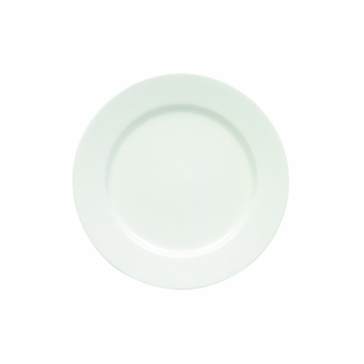 White Basics Entree Plate 9in