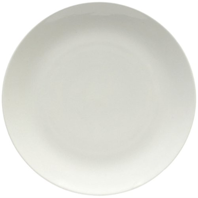 White Basics Coupe Dinner Plate 11in