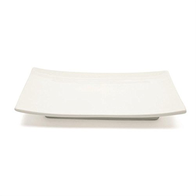 White Basics Sushi Rectangle Platter 8.25x5.5in