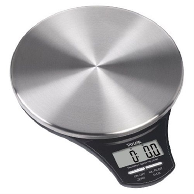 Taylor Slim Stainless Digital Kitchen Scale