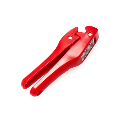 Savannah Large Easy Clean Garlic Press - Red