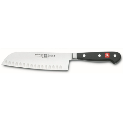 Wusthof 8" Classic Santoku Hollow Edge