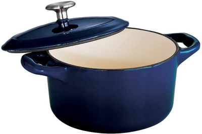 Tramontina Mini Enameled Cast Iron Cocotte Set - Blue 