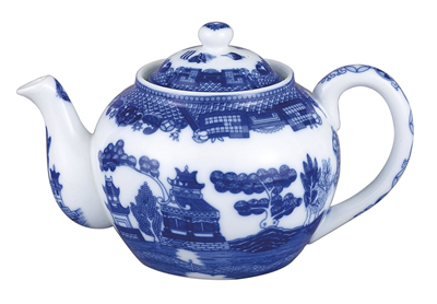 Blue willow deals teapot