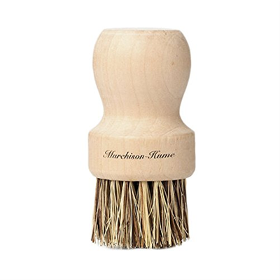 Natural Bristle Pot Brush