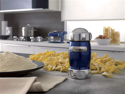 Marcato Atlas Flour Dispenser & Shaker - Blue
