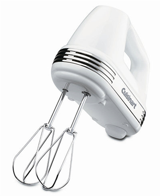 Cuisinart Power Advantage 7-Speed Hand Mixer - Stainless and White
