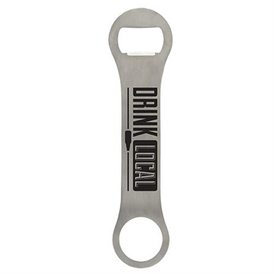 "Drink Local" Stainless Bar Blade 