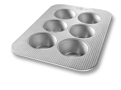 USA Pan Texas Muffin Pan 6 Cup