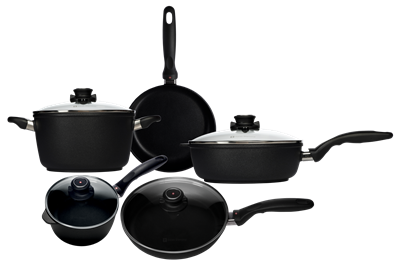 Swiss Diamond XD Non Stick 9 Piece Cookware Set