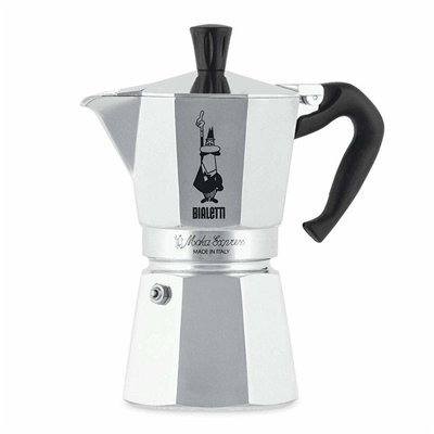 Bialetti Moka Express 6 Cup Stove Top Espresso Maker