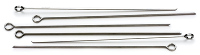 RSVP Endurance Stainless Steel BBQ Skewers - Pack of 6 