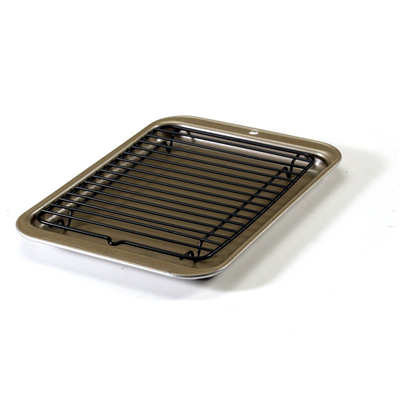 Nordic Ware Toaster Oven 2 Piece Broiler Pan Set