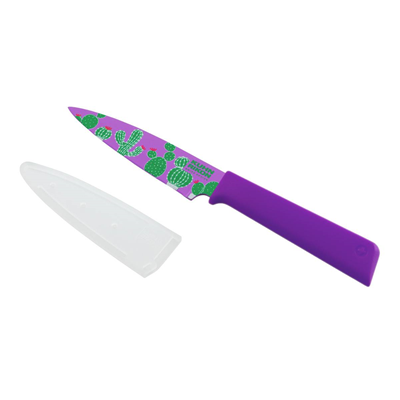 Kuhn Rikon Colori Paring Knife - Cactus Design