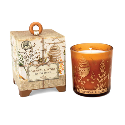 Michel Design Works Oatmeal & Honey 6.5-oz Soy Wax Candle 