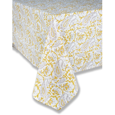 Caravan Cotton Lorelai Tablecloth - 71"x106"