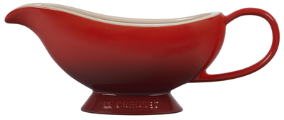 Le Creuset Heritage Stoneware Gravy Boat - Cerise 