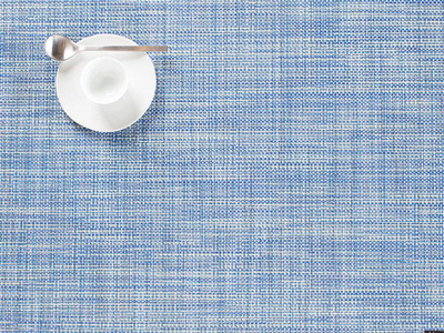 Chilewich Mini Basketweave Placemat - Chambray 