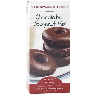 Stonewall Kitchen Chocolate Doughnut Mix with Frosting