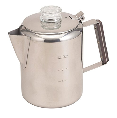 HIC Stovetop Coffee Percolator -  9 Cup  