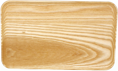 JK Adams X-Large Coupe Tray - Maple