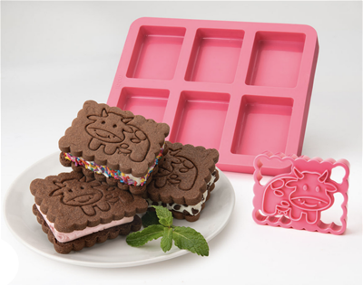 MOBI Ice Cream Sandwich Maker - Cow