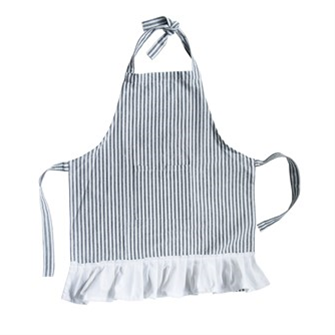 Creative Co-Op Kids Pocket & Ruffle Apron