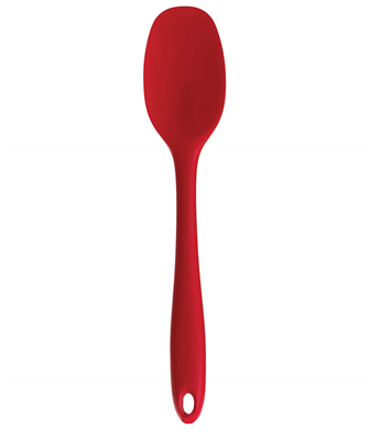 RSVP Ela's Favorite Silicone Spatula - Red