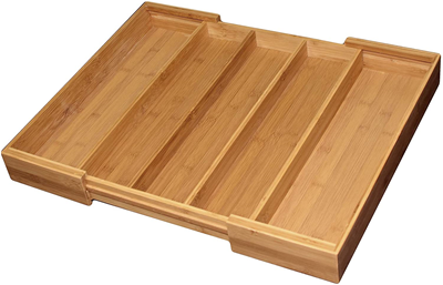 Bamboo Expandable Tray