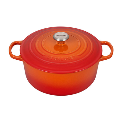 Le Creuset Signature 7.25 qt Round Dutch Oven - Flame