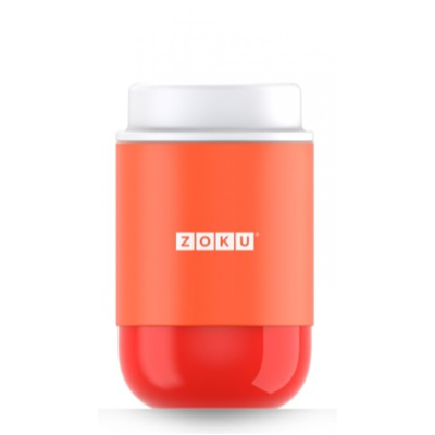 Zoku Neat Stack Insulated Food Jar - Orange