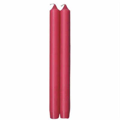 Straight Taper 10" Candles - Fuchsia