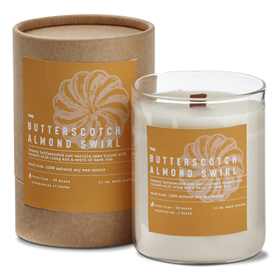 Butterscotch & Almond Fragrant Candle