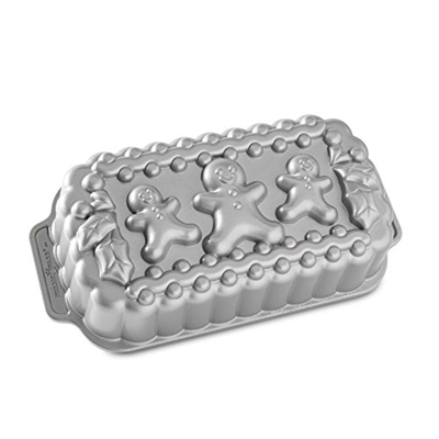 Nordic Ware Gingerbread Family Loaf Pan 