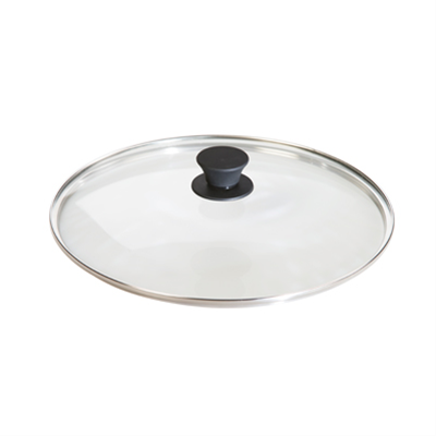 Lodge 12" Round Tempered Glass Lid with Silicone Knob