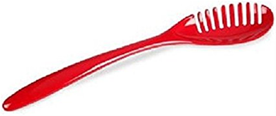 Gourmac Melamine 12.5" Pasta Spoon / Server - Red 