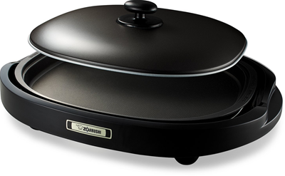 Zojirushi EA-BDC10 Gourmet Sizzler Electric Griddle, Dark Brown 