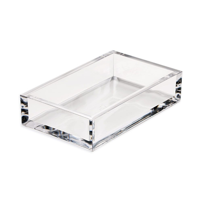 Caspari Acrylic Guest Towel Napkin Holder 