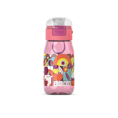ZOKU Kids Gulp Bottle - Pink Fairytale 